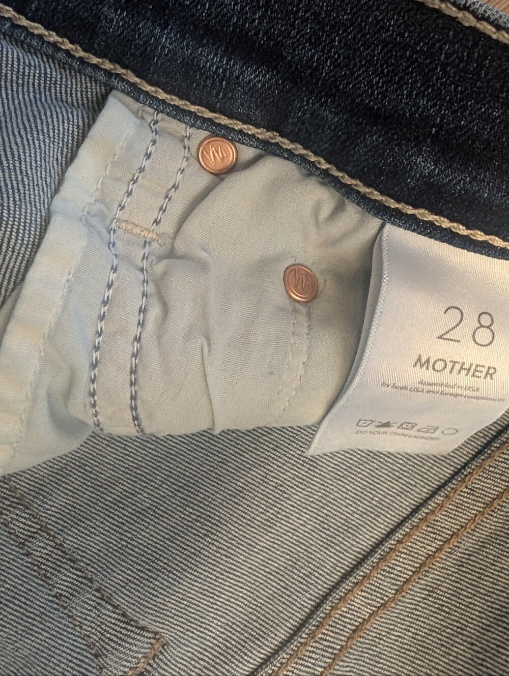 MOTHER Insider Flood sz 28 in Over the Top - Picture 13 of 16